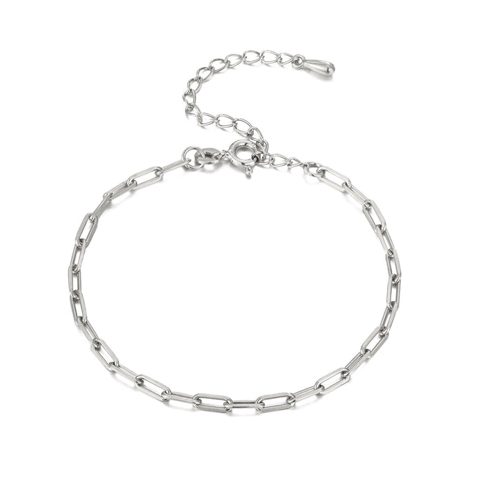 silver chain bracelet - seol gold