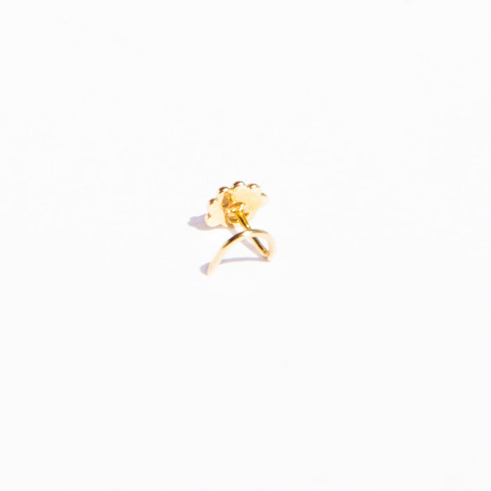 gold nose pin - seol-gold