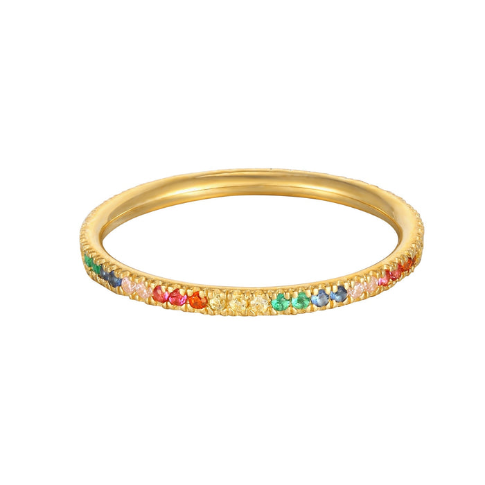 9ct gold eternity ring - seolgold