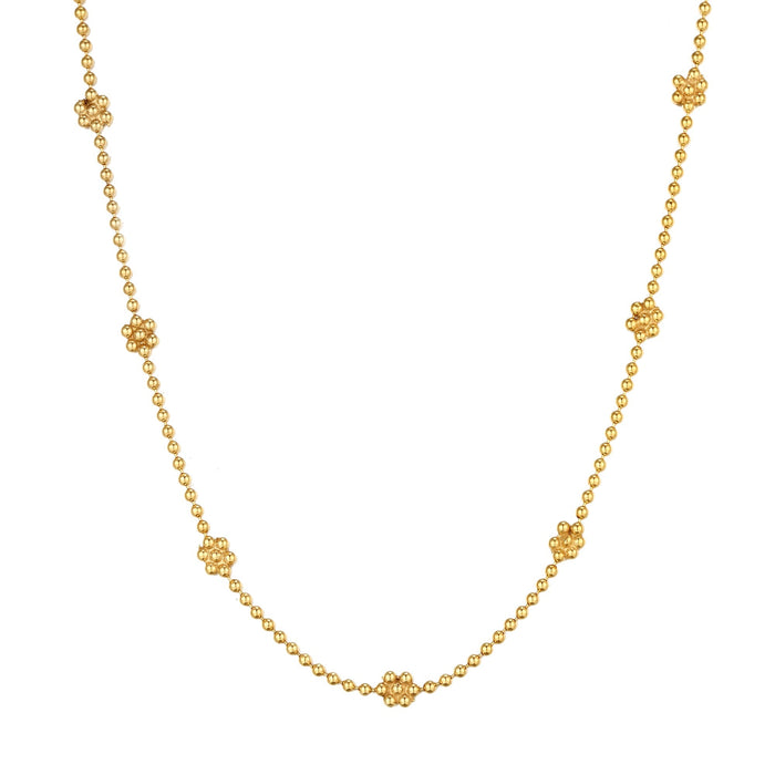 daisy necklace - seol gold