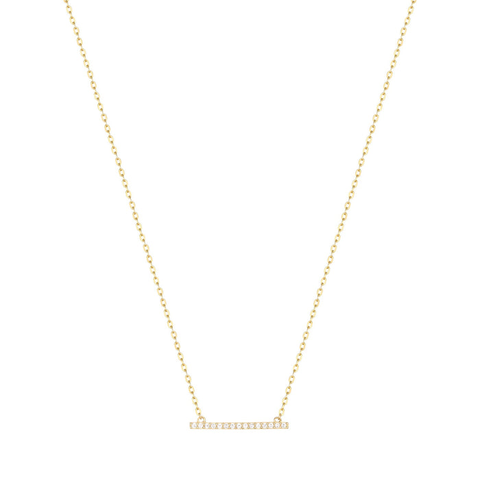 Parallel Bar Necklace - seol-gold