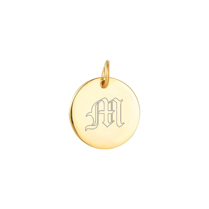 engravable pendant - seol gold