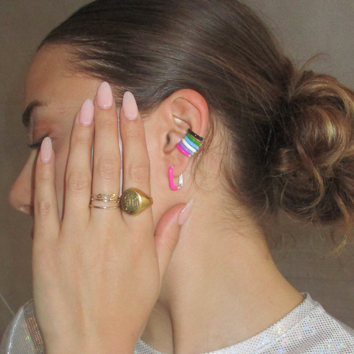 Enamel Summer Stacking