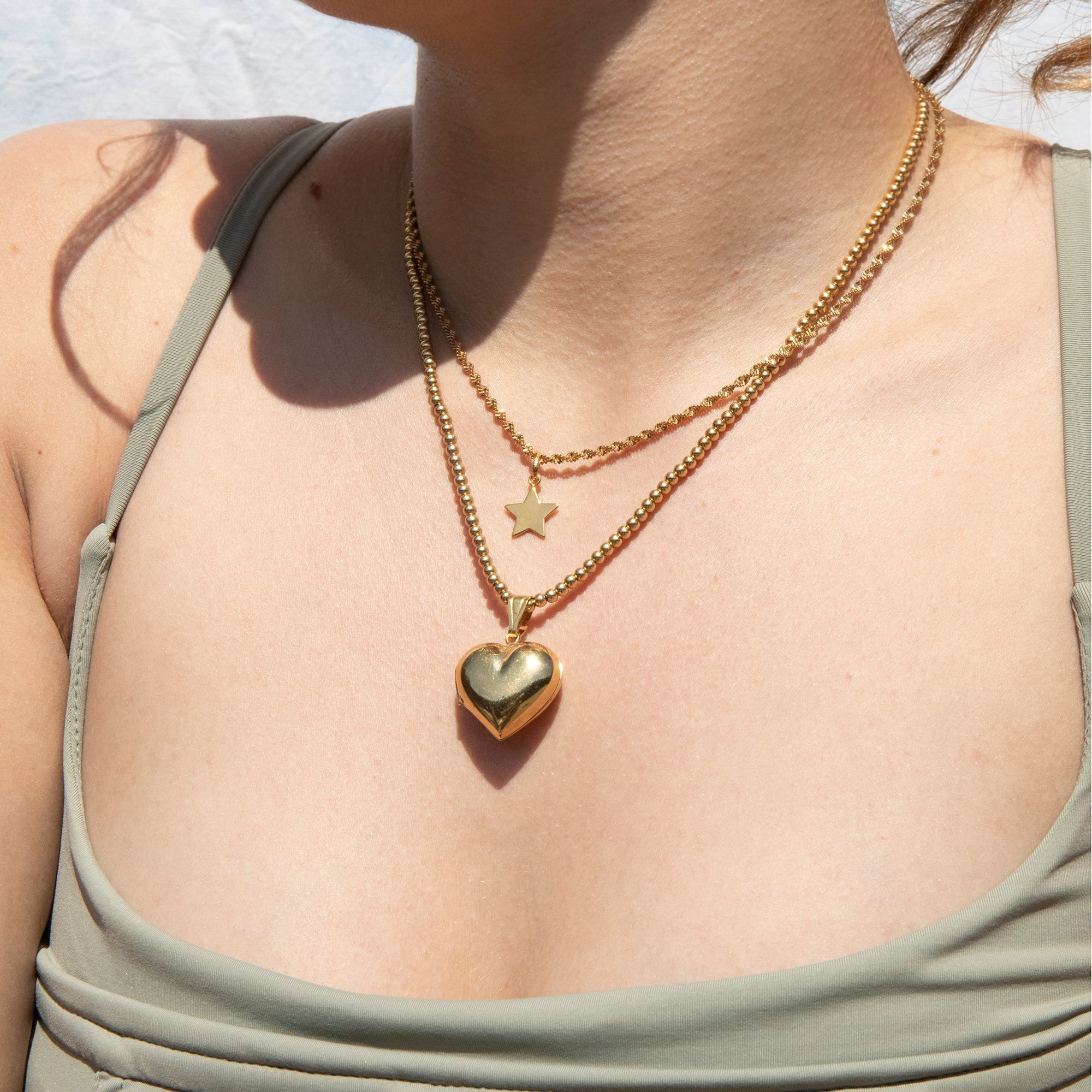 Gold Star charm - Seol Gold