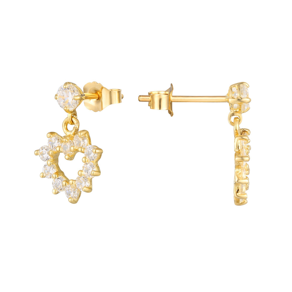 9ct gold cartilage studs- seolgold