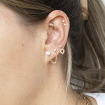 9ct Gold Heart Earrings - seol-gold