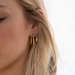18ct Gold Vermeil earrings - seolgold