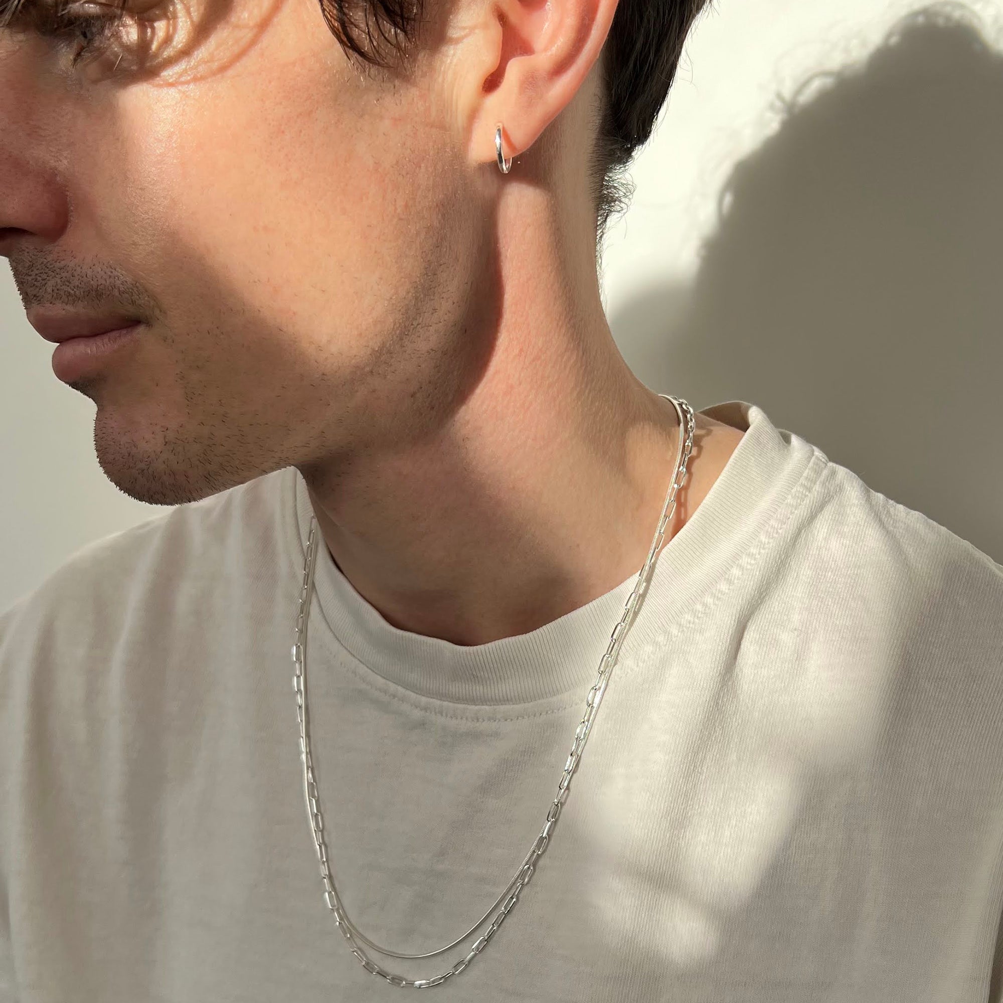 Sterling Silver Chain Fine Necklaces & Pendants 8mm Solid 925 Sterling Sterling Silver Chain Fine Necklaces & Pendants 8mm Solid 925 Sterling