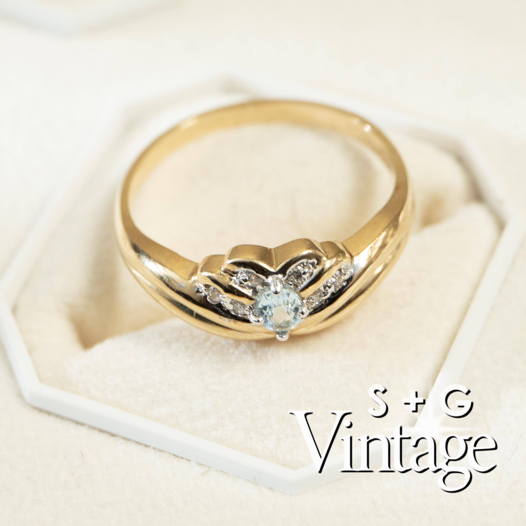 gold vintage ring - seol gold