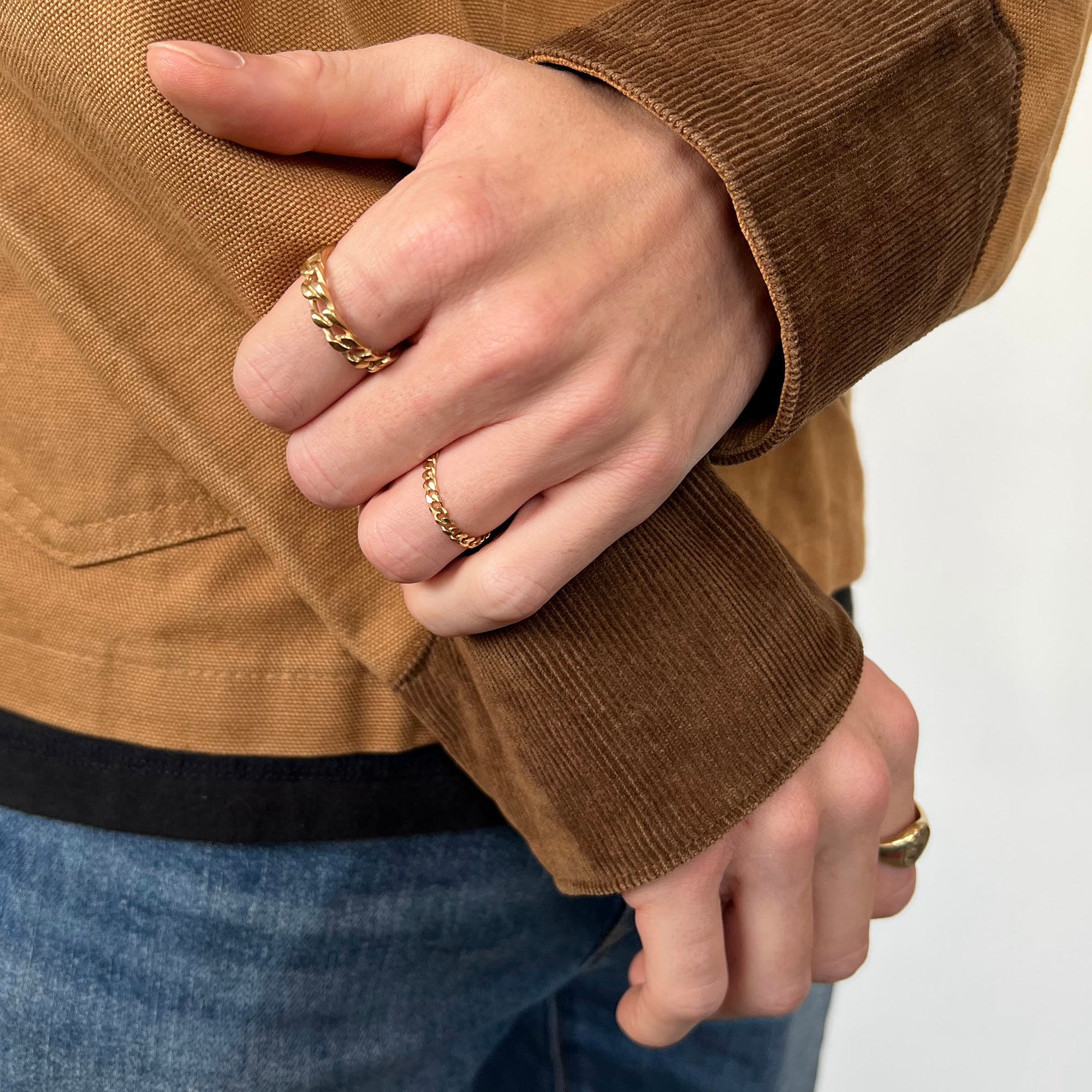 mens gold ring - seolgold