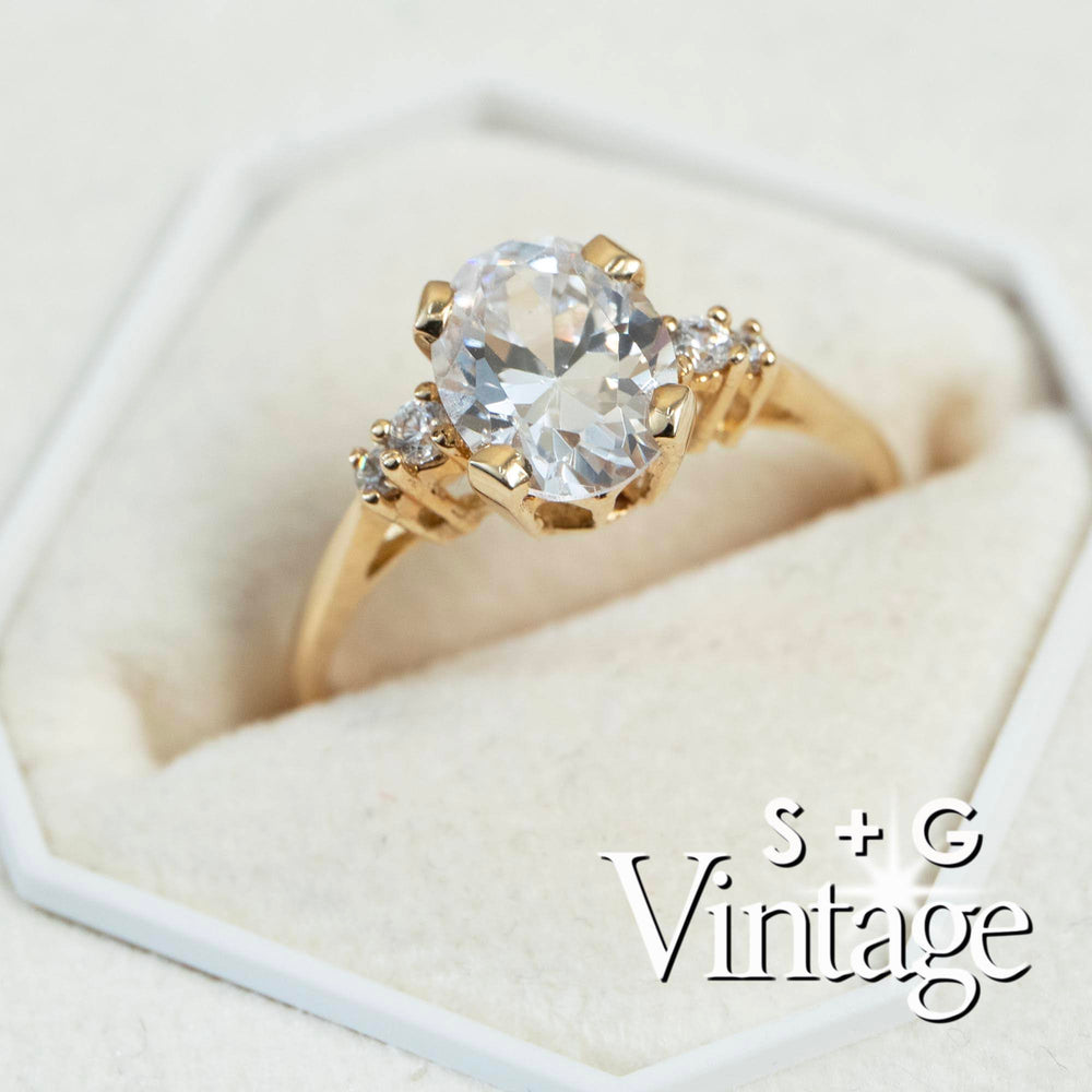 Vintage 9ct Solid Gold Ring - seolgold