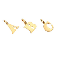 alphabet pendant - seolgold