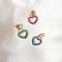 heart charm - seol gold