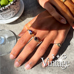 vintage solid gold rings - seolgold