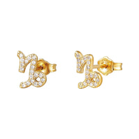 Zodiac Cz Studs