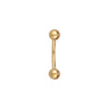 9ct Solid Gold 5mm Ball Stud Belly Bar - seolgold