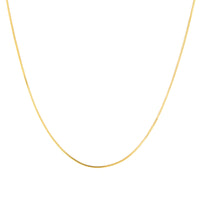 9ct Solid Gold Snake Chain Necklace - seolgold