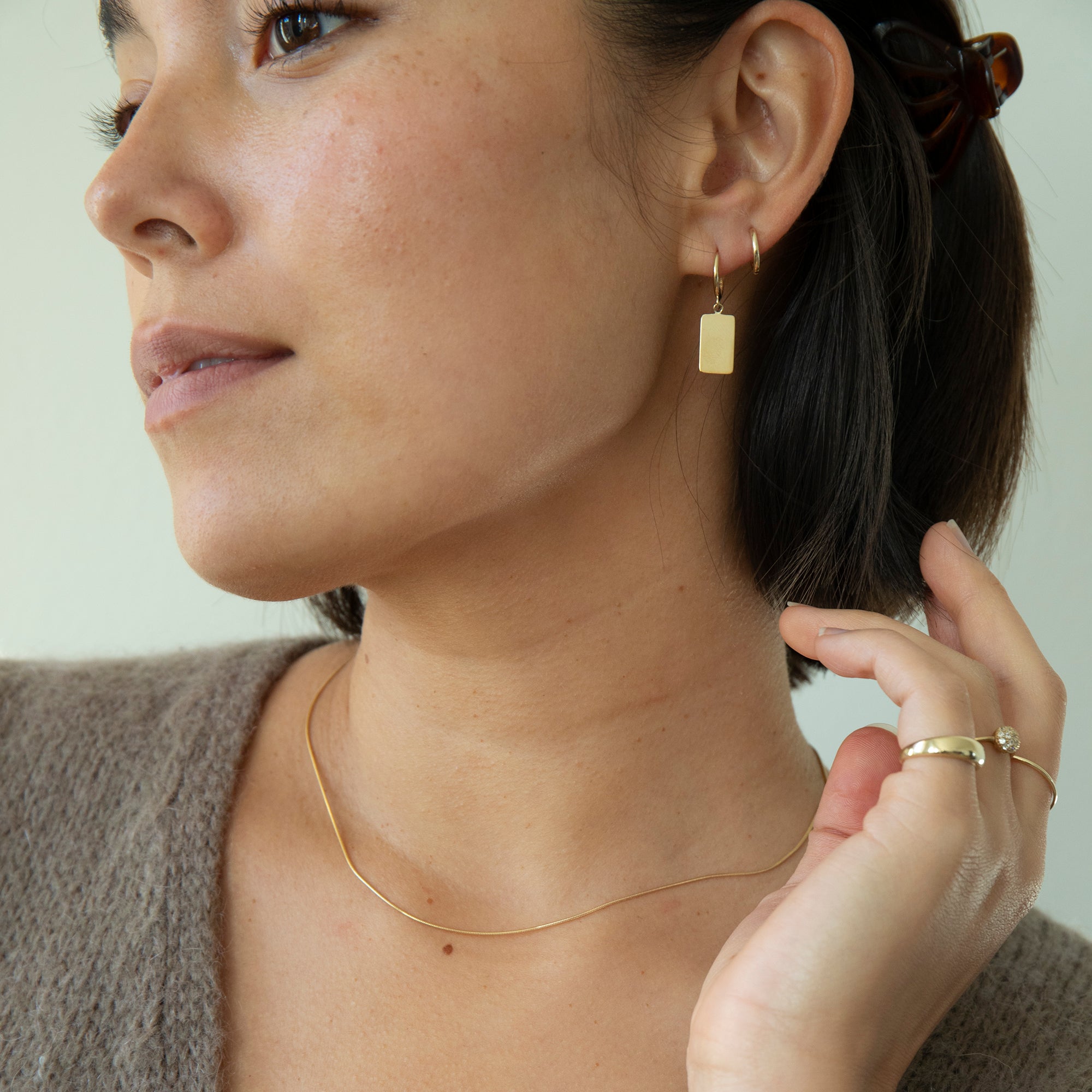 9ct Solid Gold Snake Chain Necklace - seolgold