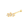 9ct Solid Gold Tiny CZ Constellation Nose Stud - seolgold