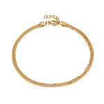 18ct Gold Vermeil Layered Anklet