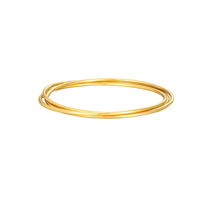 Seol gold - Trio Solid Bangle