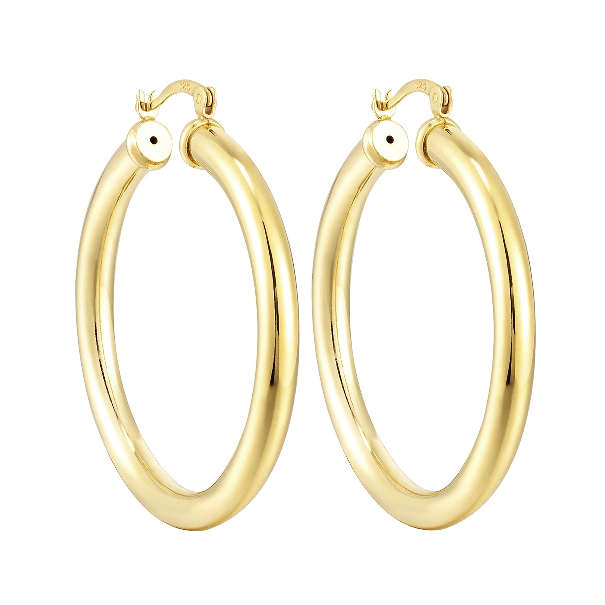 big gold hoops - seol gold