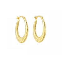 gold rope hoops - seolgold