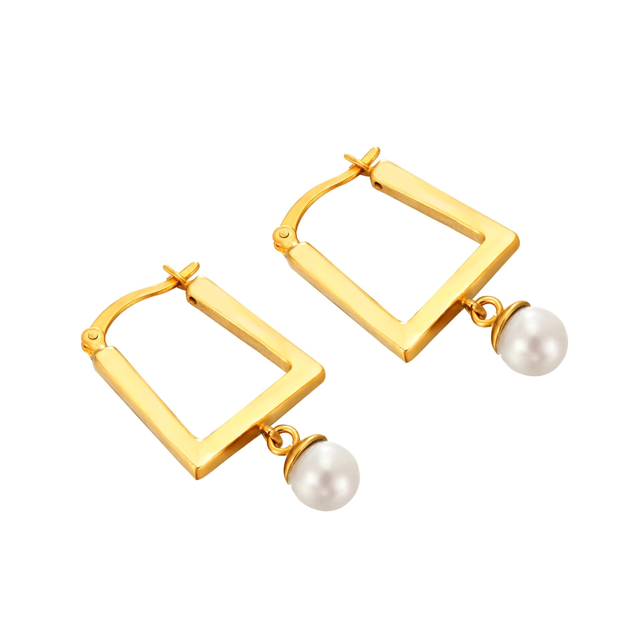 18ct Gold Vermeil pearl earring - seolgold