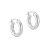Silver Creole Hoops - seol-gold