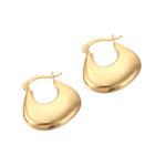 18ct Gold Vermeil Chunky Creoles