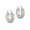 silver hoop - seolgold