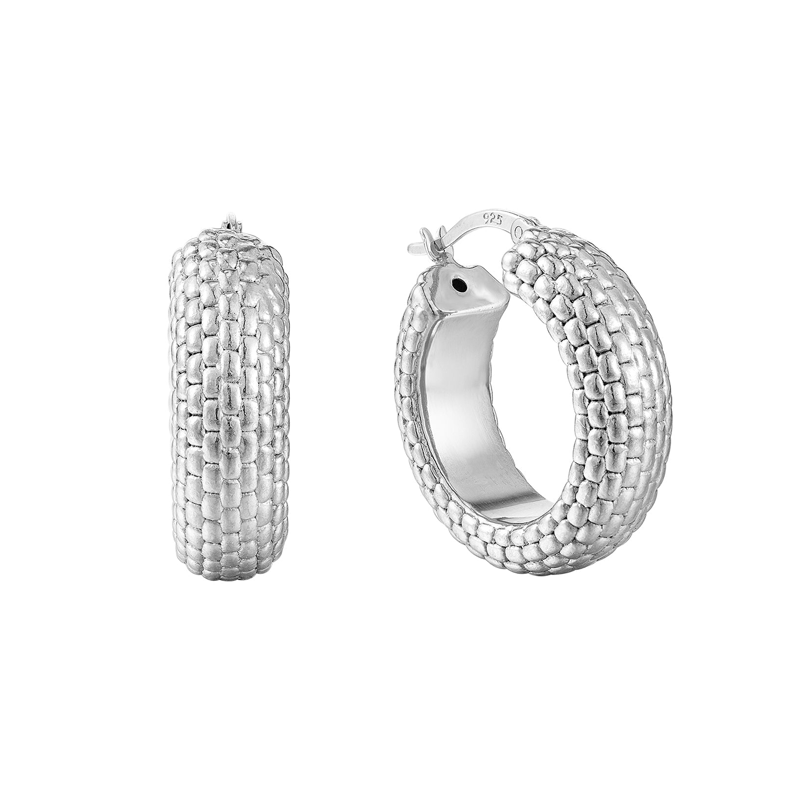 Seol Gold - Snake Chain Hoops