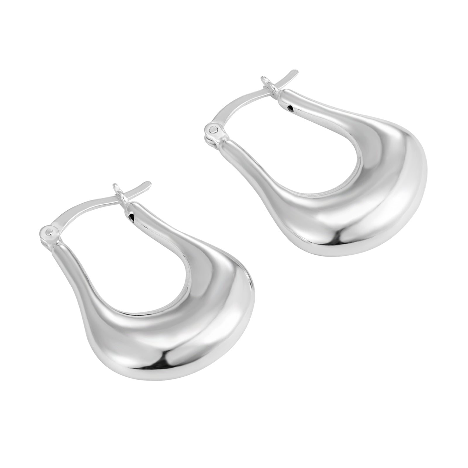 seol gold - u shaped hoops