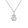 Sterling Silver Tiny Matt Teddy Charm