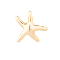 18ct Gold Vermeil Chunky Starfish Pendant - seolgold