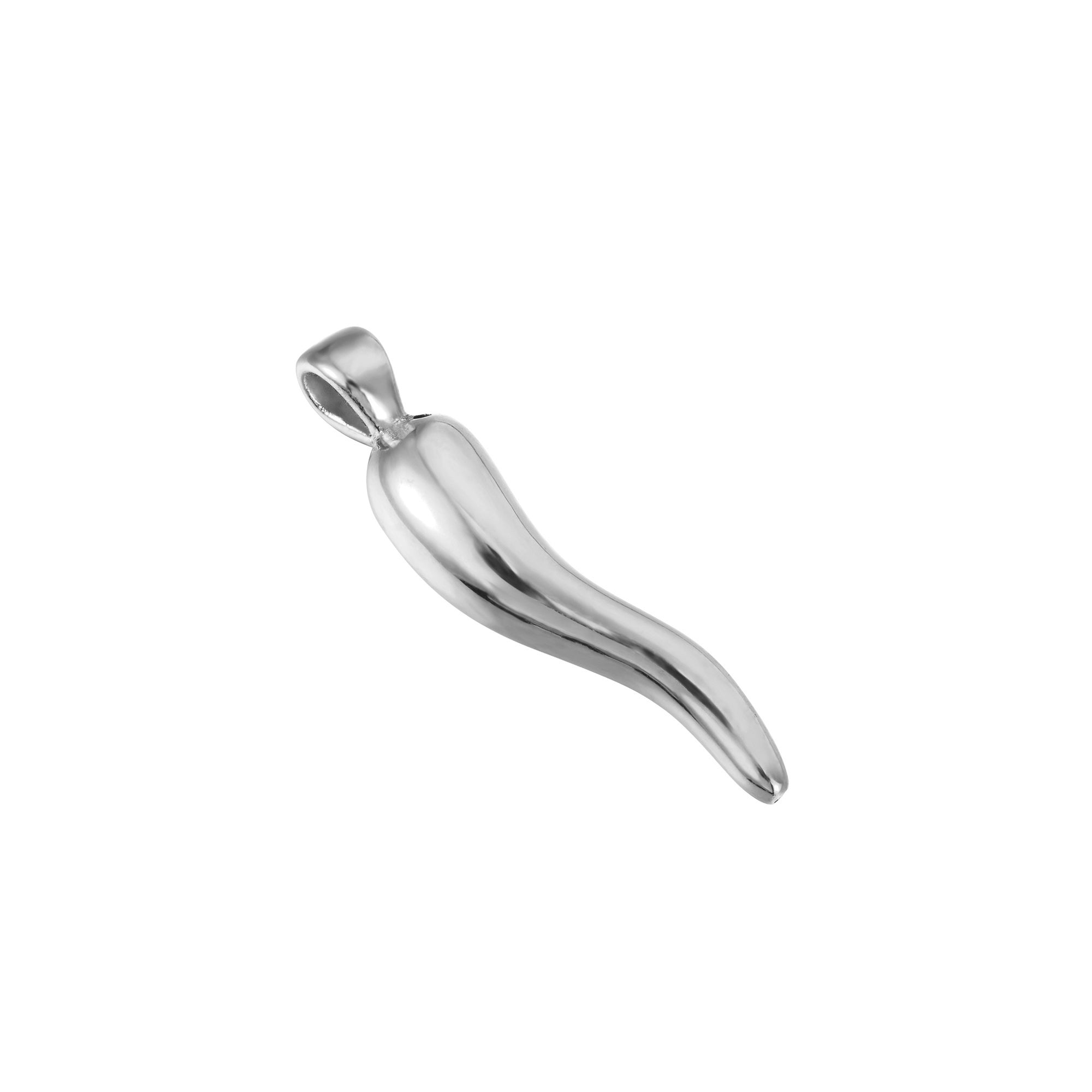 silver cornicello - seolgold