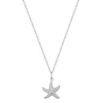 Sterling Silver Starfish Charm Pendant