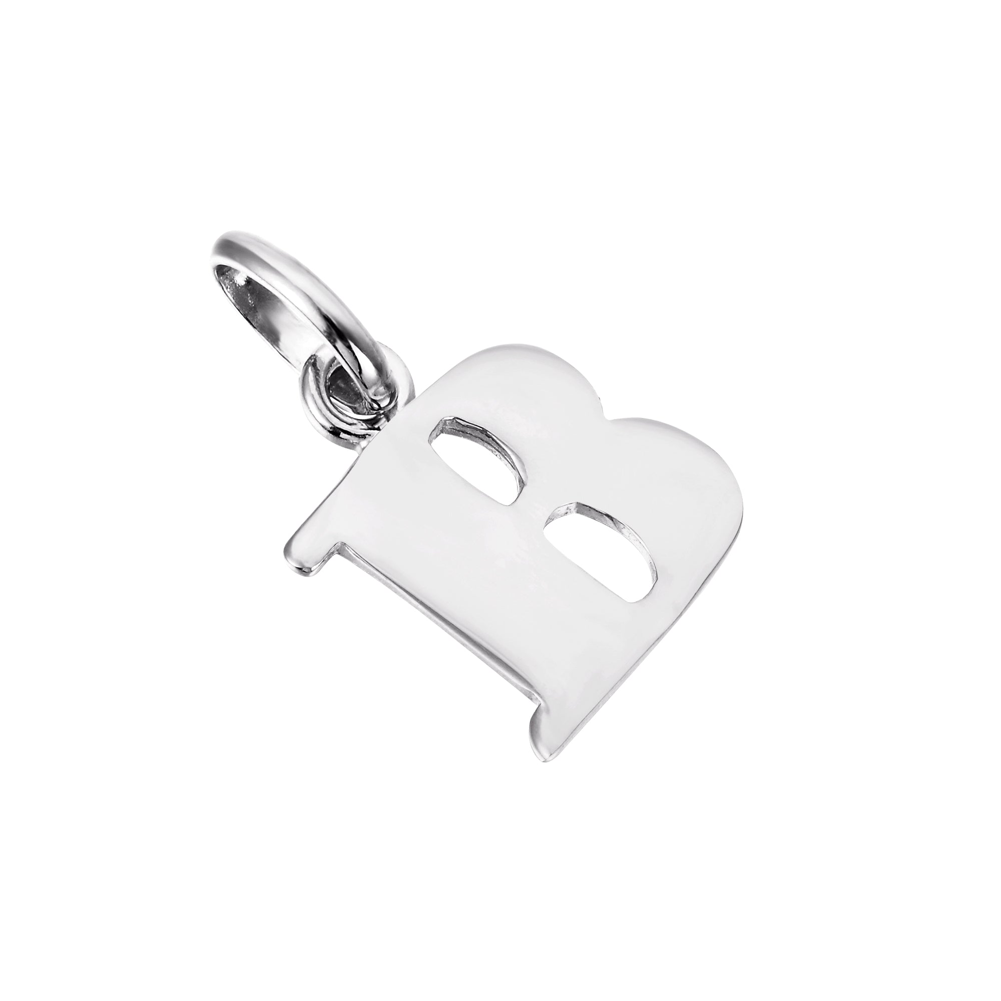 Initial Letter Charm Pendant - seol + gold