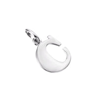 Initial Letter Charm Pendant - seol + gold