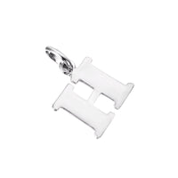 Initial Letter Charm Pendant - seol + gold