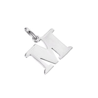 Initial Letter Charm Pendant - seol + gold