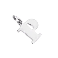 Initial Letter Charm Pendant - seol + gold