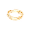 rolling star set russian wedding band ring - seolgold