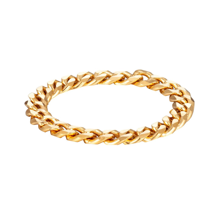 Seol Gold - Loose chain style ring