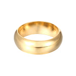 Solid Rounded Band Ring (Mens)