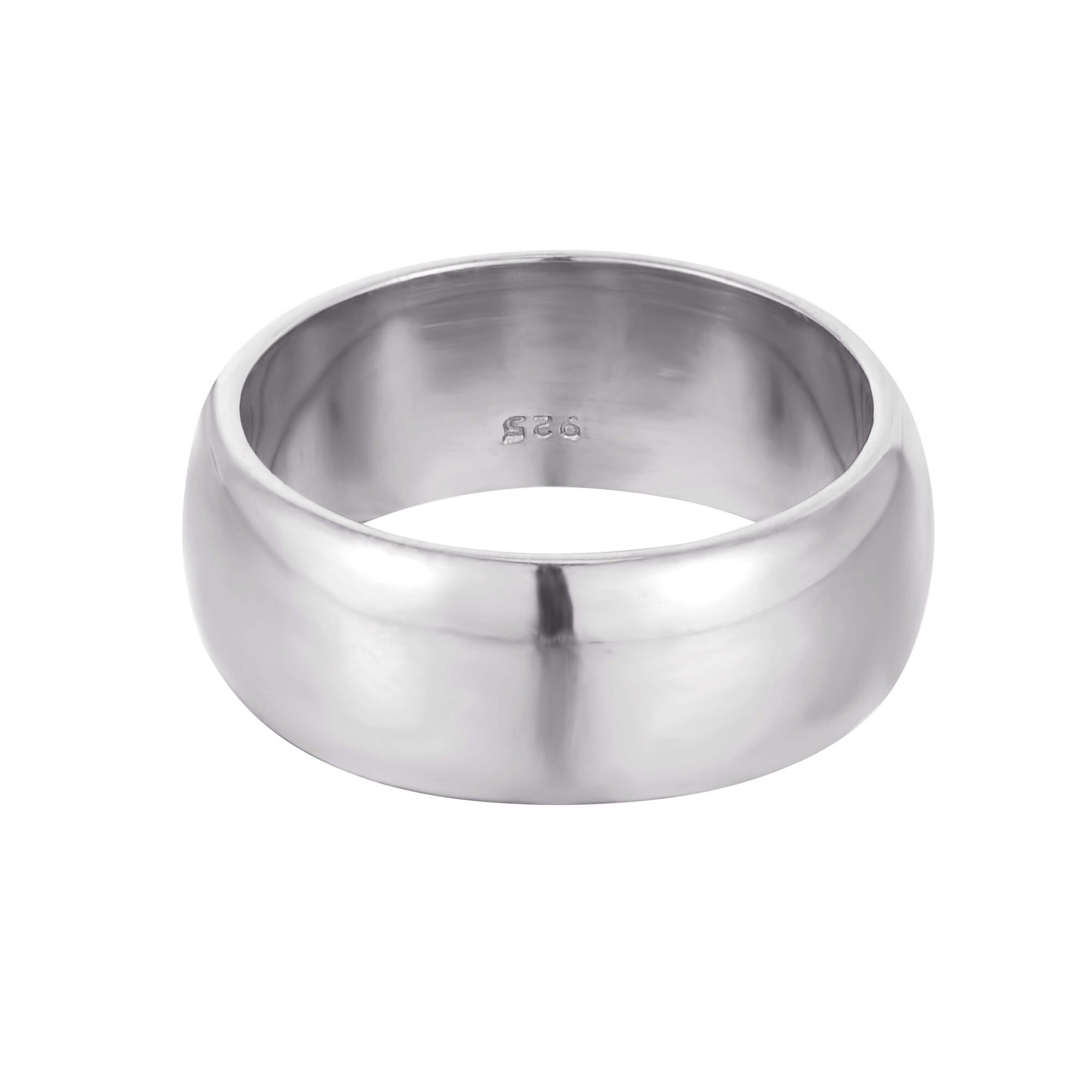 Silver Cigar Ring - seol-gold