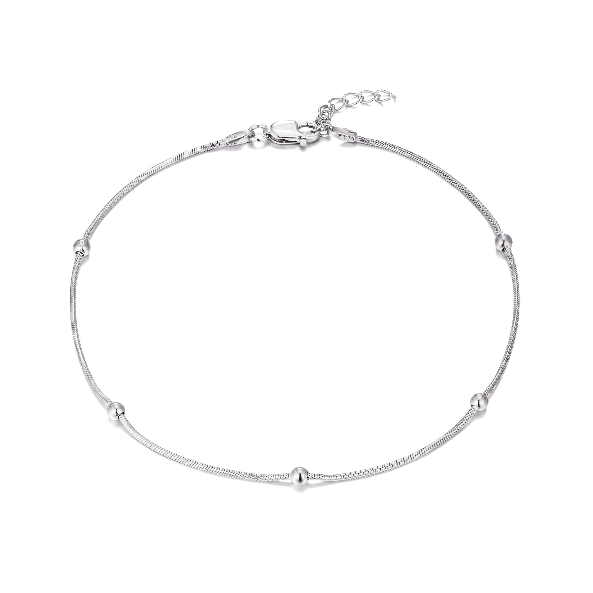 silver anklet - seol gold