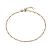 Gold Figaro Chain Anklet - seol-gold