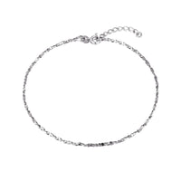 Silver Chain Anklet - seol-gold