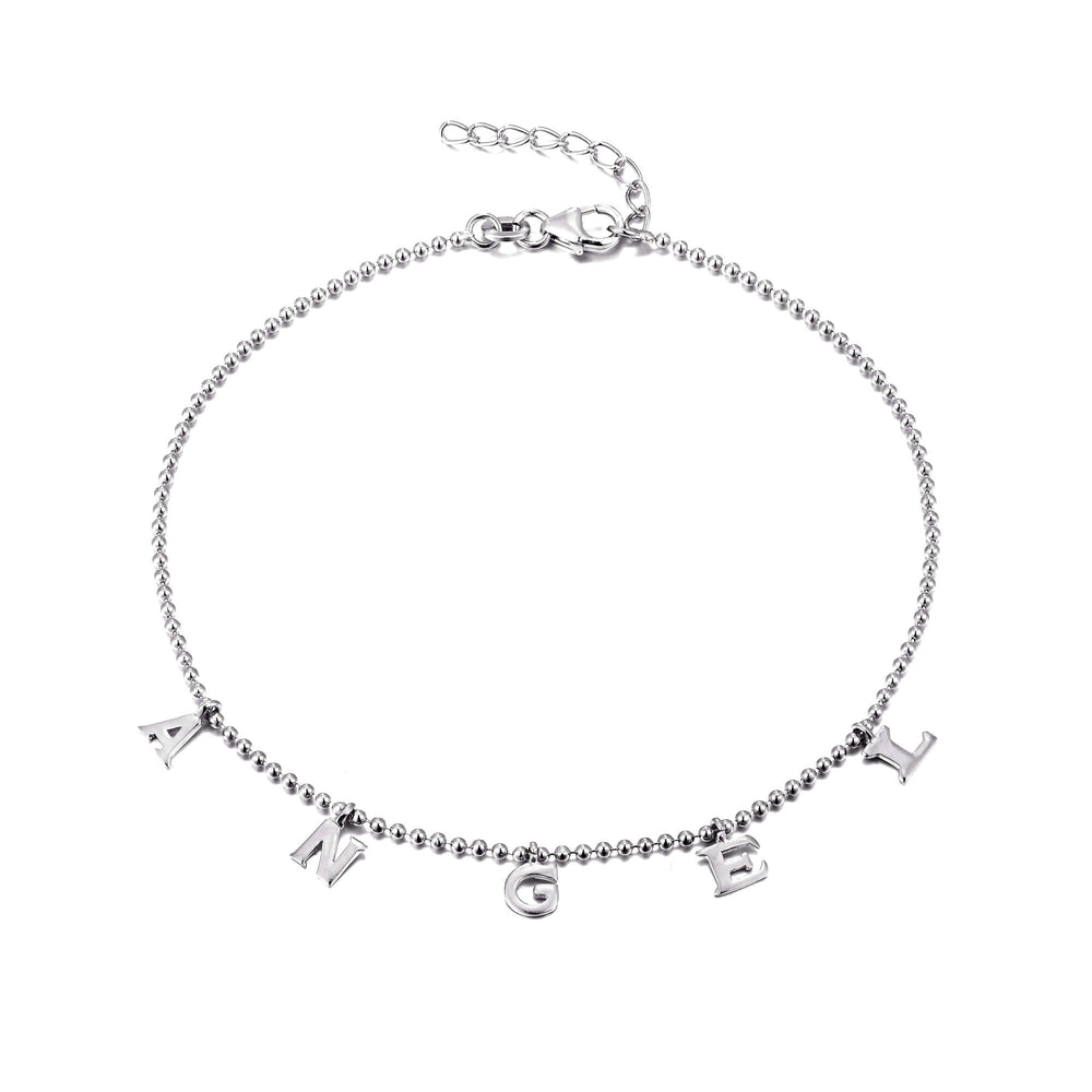 Silver Chain Anklet - seol-gold
